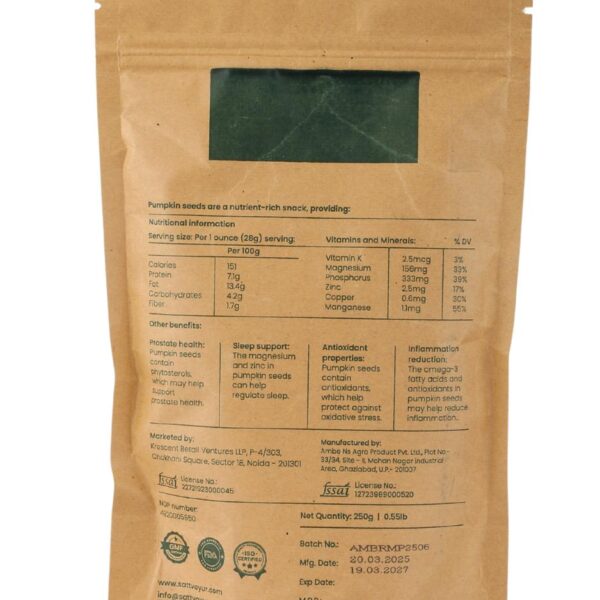 Pumpkin Seeds | Certified Organic – Vitality