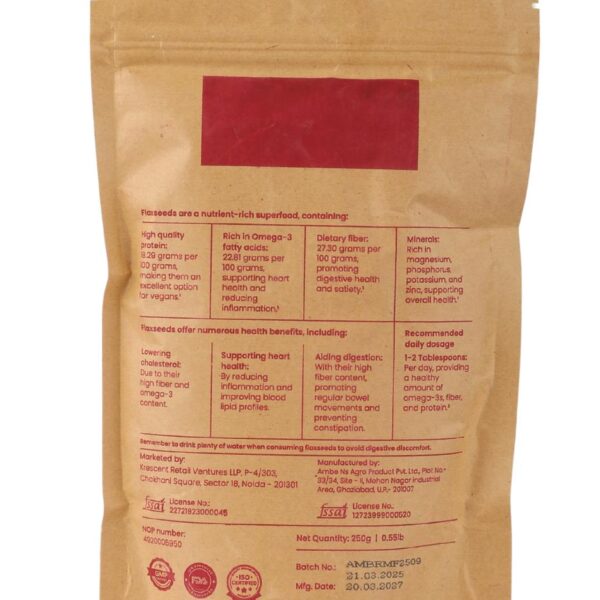 Organic Flax Seeds | Tiny Seeds, Mighty Benefits