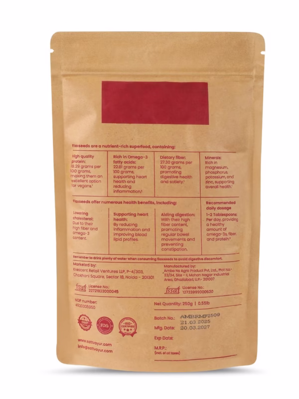 Organic Flax Seeds | Tiny Seeds, Mighty Benefits