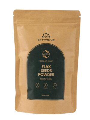 Flax Seed Powder | Certified Organic | Plant based