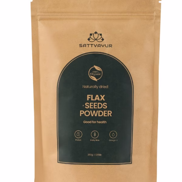 Flax Seed Powder | Certified Organic | Plant based