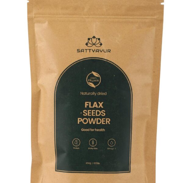 Flax Seed Powder | Certified Organic | Plant based