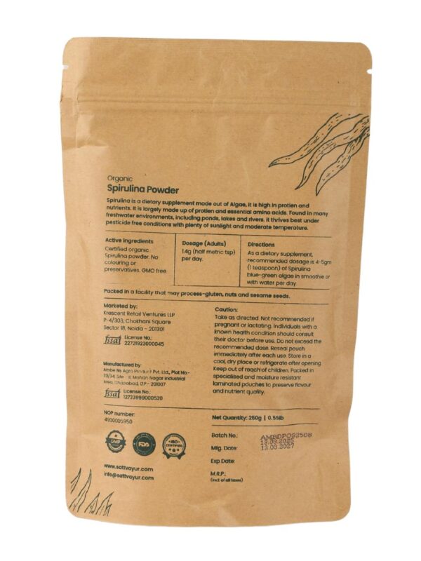 Organic Spirulina Powder | Nature’s Complete Superfood