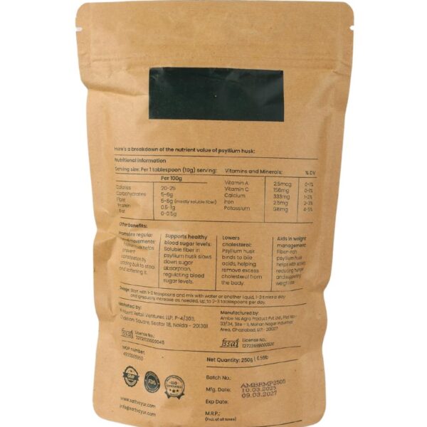 Psyllium Husk | Certified Organic