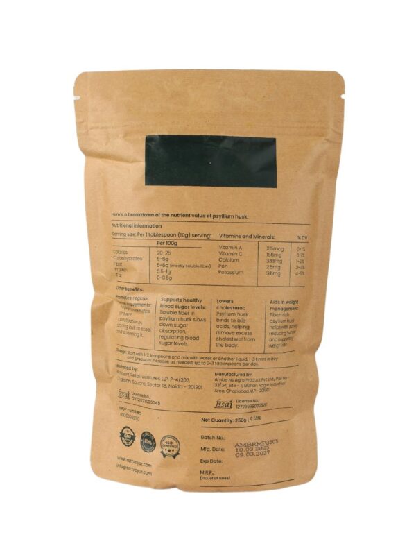 Psyllium Husk | Certified Organic